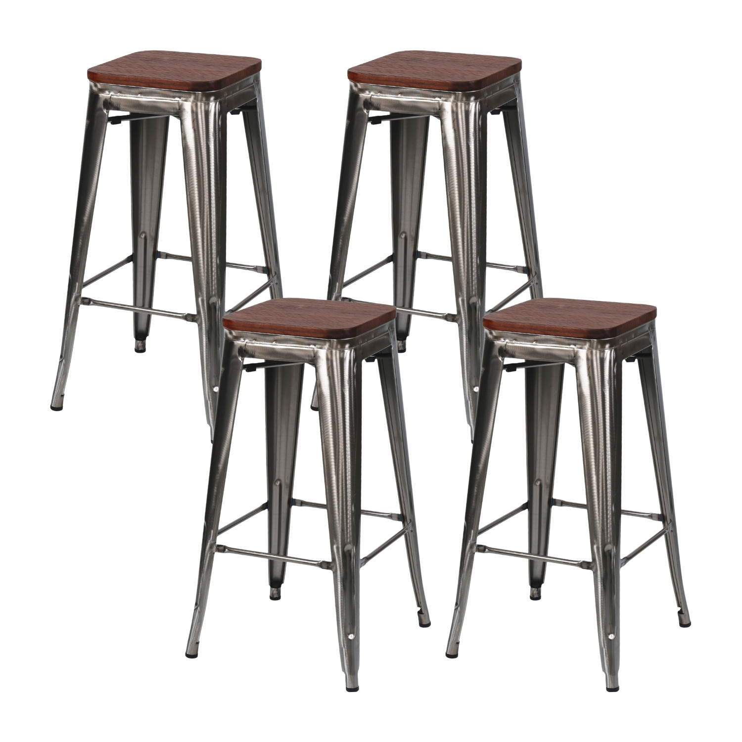 Pack 4 Taburetes Medios...